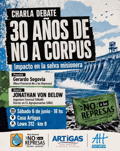 Charla-Debate en Eldorado a 30 años del No a Corpus
