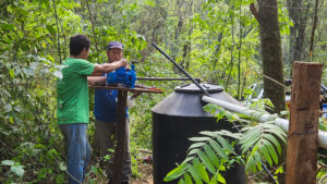 Familias rurales de Misiones que participan de proyecto de restauración de la selva mejoran su acceso al agua