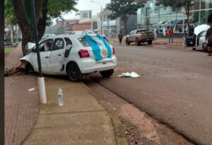 Tragedia vial en Eldorado: un siniestro acabó con la vida de dos jóvenes