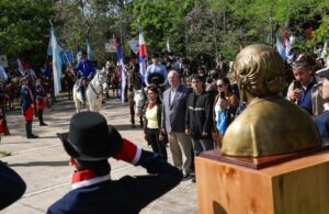 El gobierno de Misiones homenajeó a Artigas en Santa Ana
